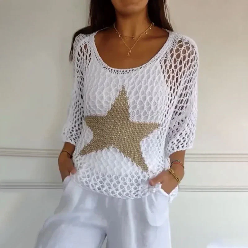 Sheer mesh crop top