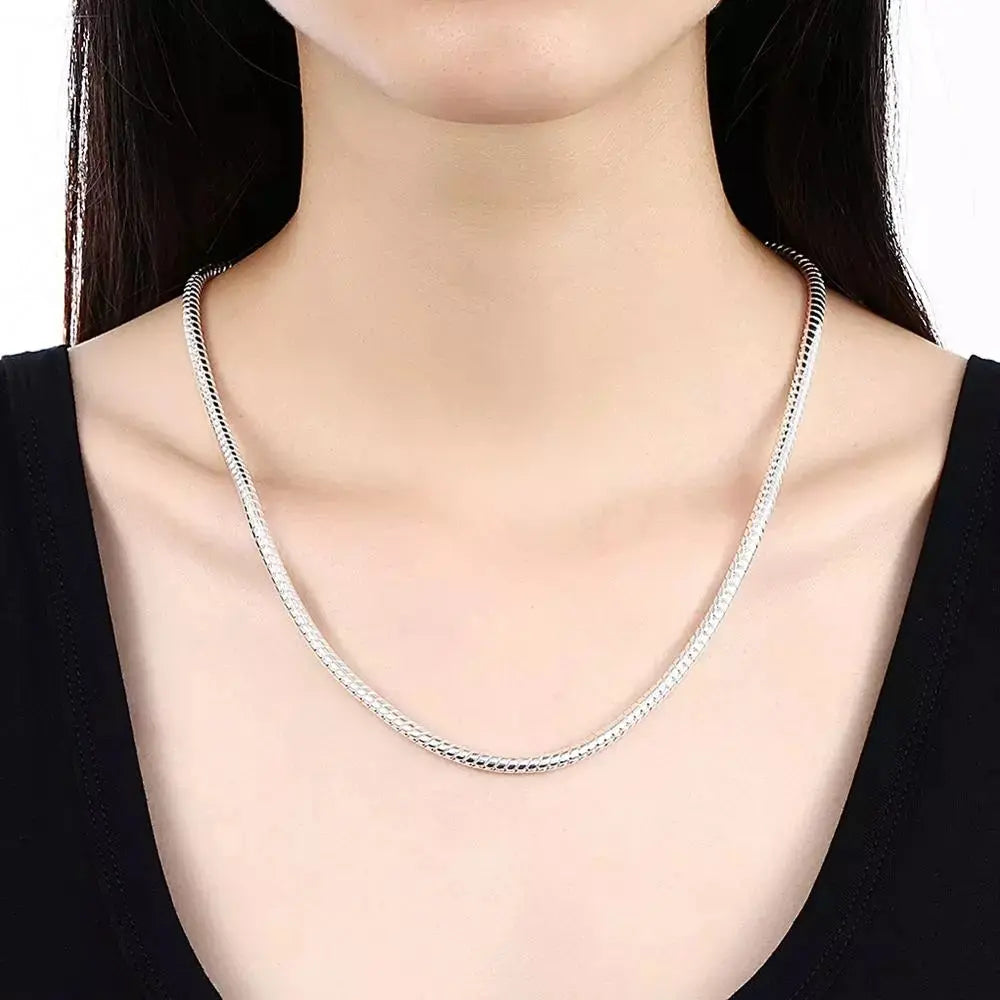 Valenzora | 925 3mm Sterling Silver Snake Chain