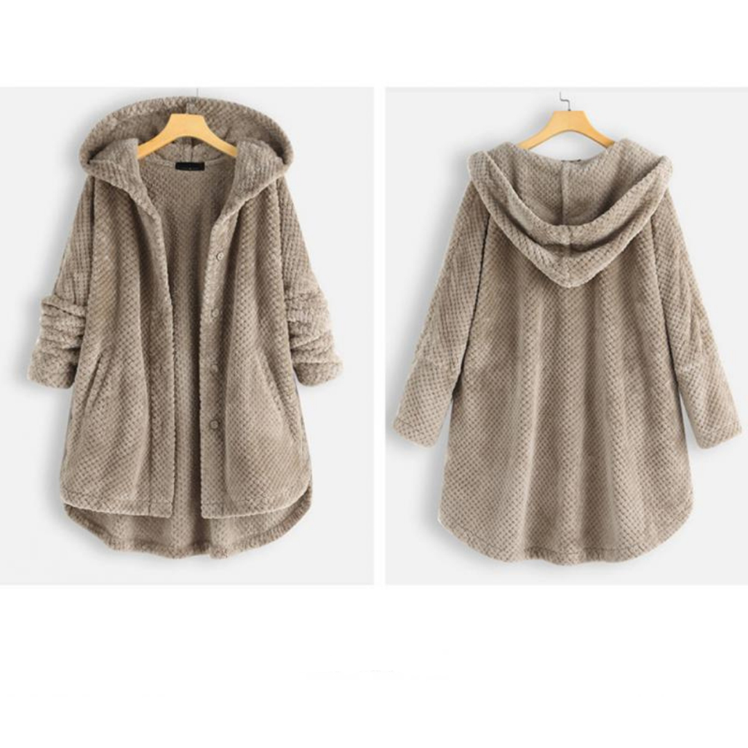 Valenzora | Stilvolle, superweiche Kapuzenjacke aus Fleece