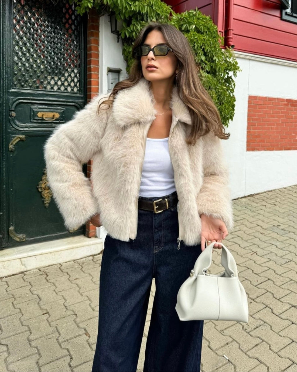 Valenzora | Flauschige Pelzjacke für den Winter