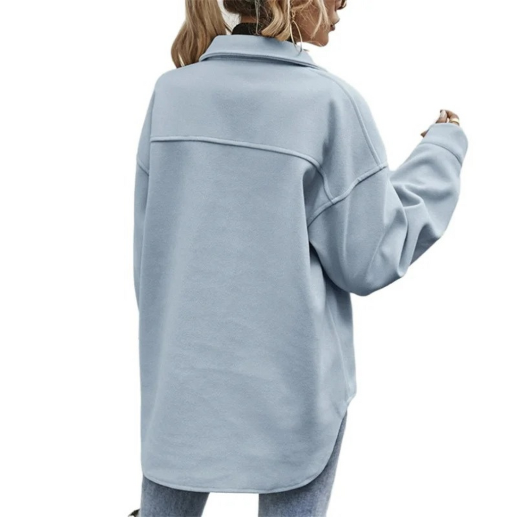 Valenzora | Damen-Jacke mit Brusttaschen und Knopfleiste