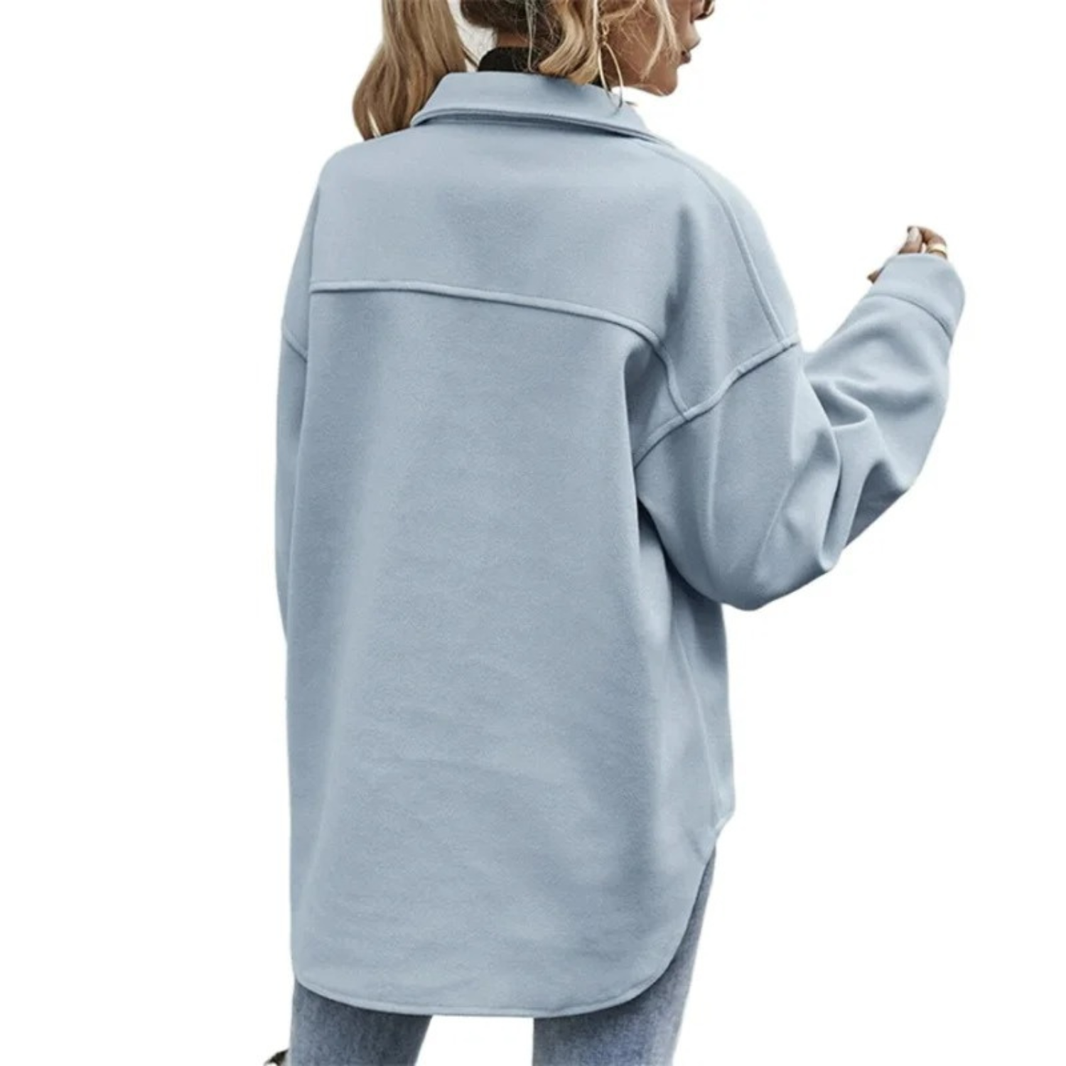 Valenzora | Damen-Jacke mit Brusttaschen und Knopfleiste
