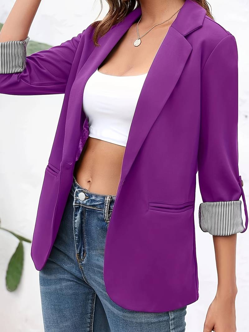 Valenzora | Casual Open-Front Blazer for Women | Stylish and Comfortable