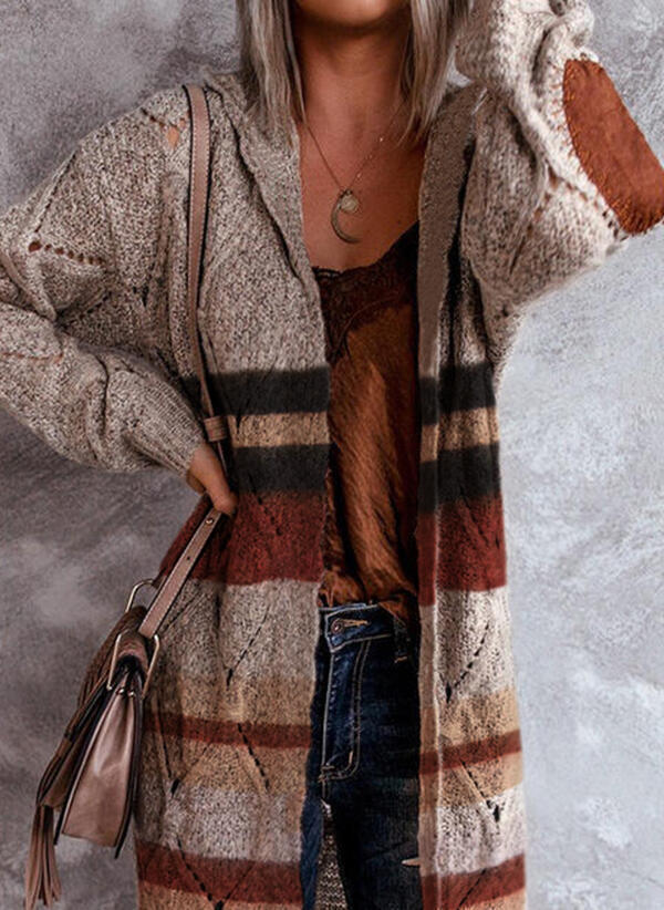 Valenzora | Fashionable cardigan with hood