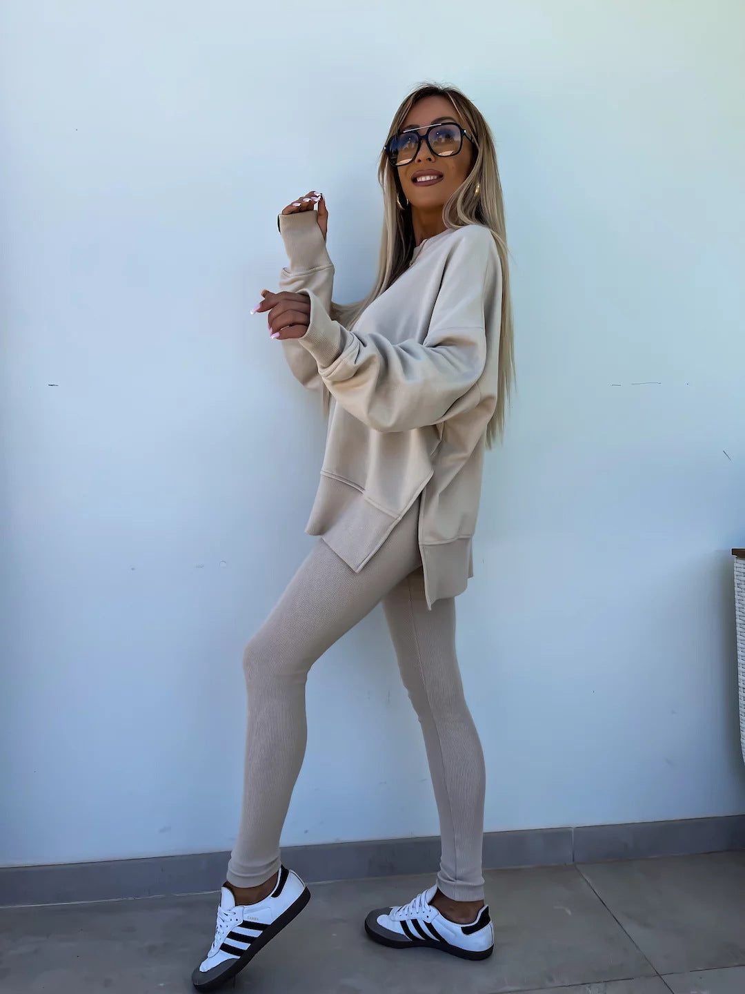 Valenzora | Women's Relaxed Style Suit with Long Sleeves – Winter Set