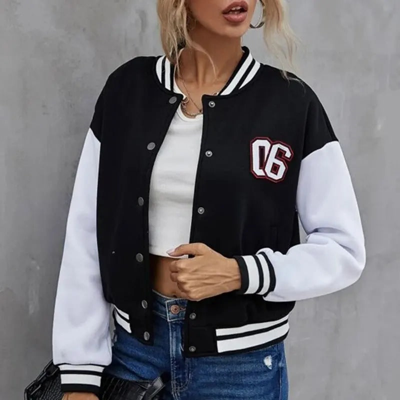 Valenzora | Stylische Bomberjacke mit Reißverschluss