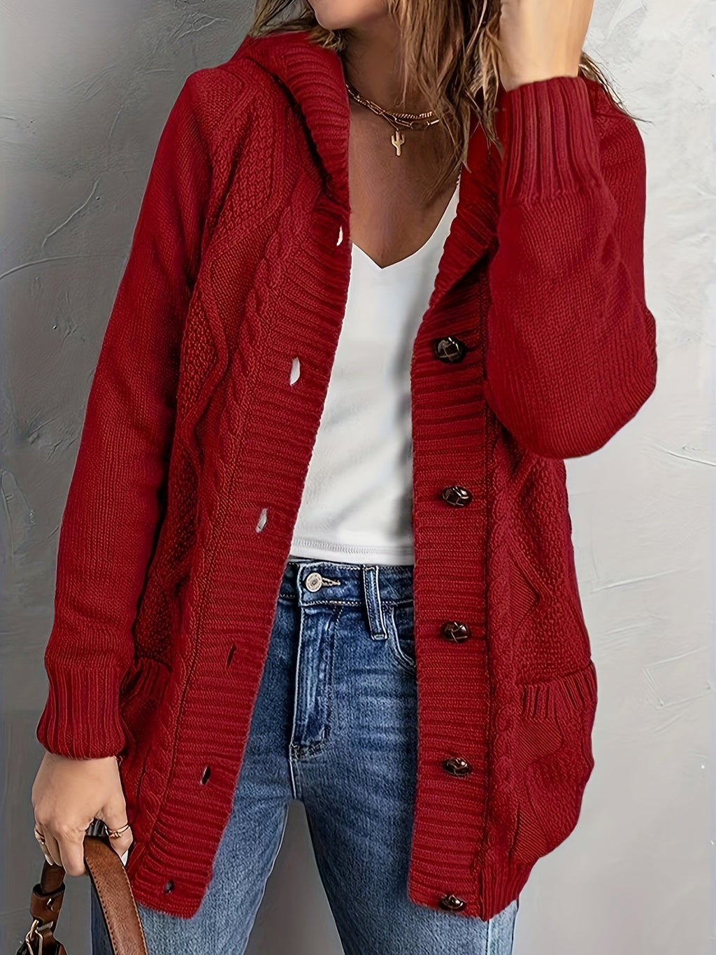 Valenzora | Fleece Cardigan