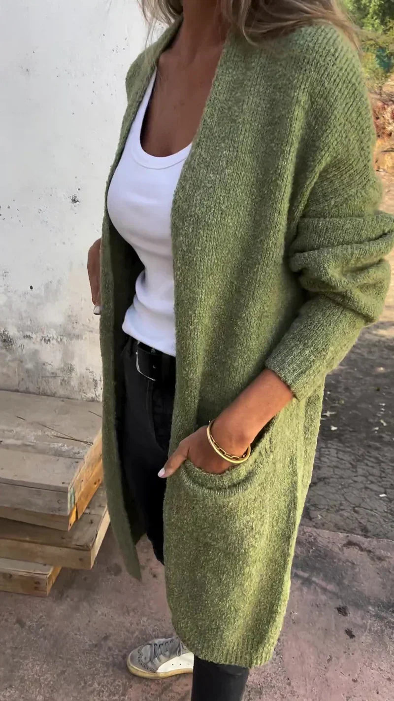 Valenzora | Cozy knitted coat