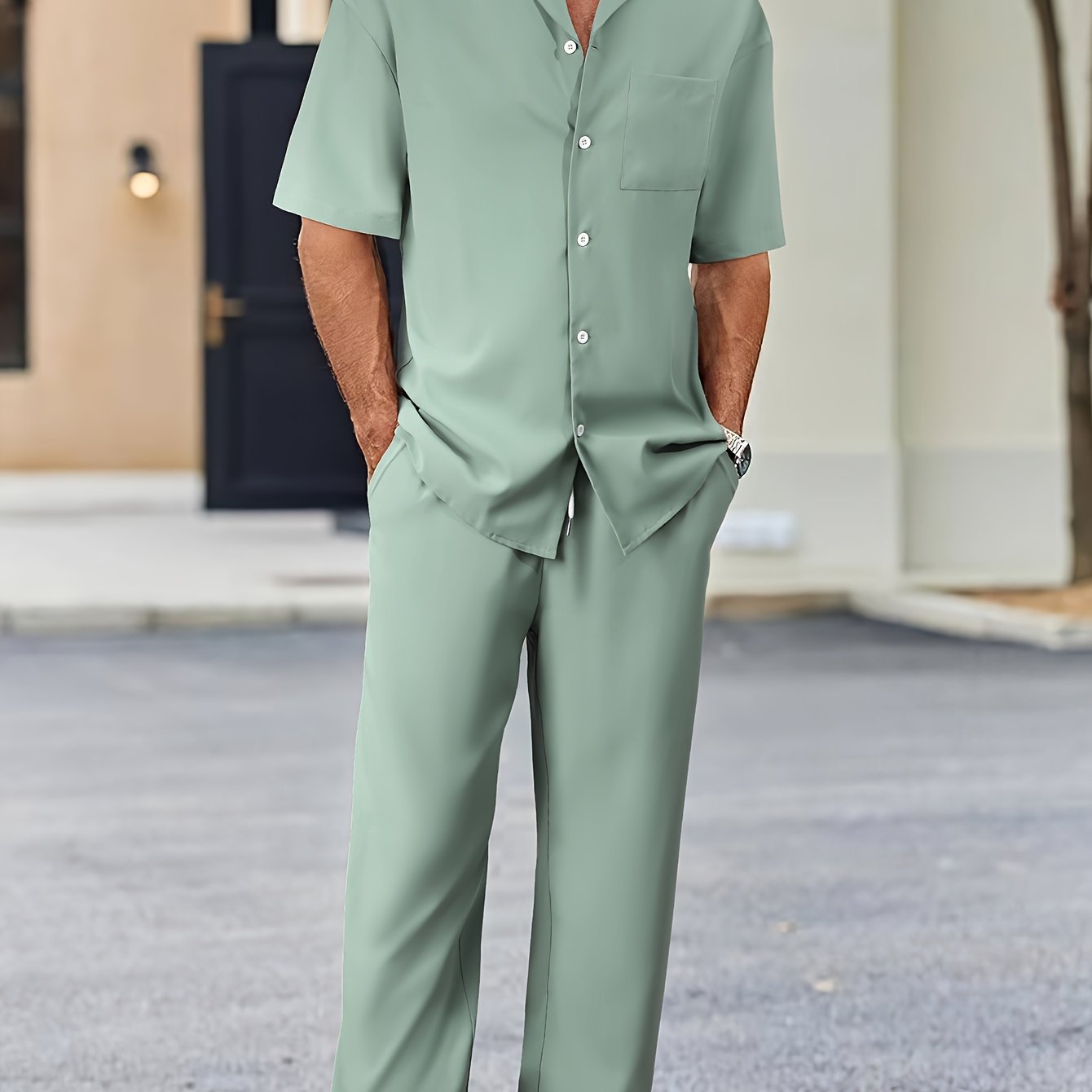 Valenzora | Sommerliches Outfit-Set in einer Farbe
