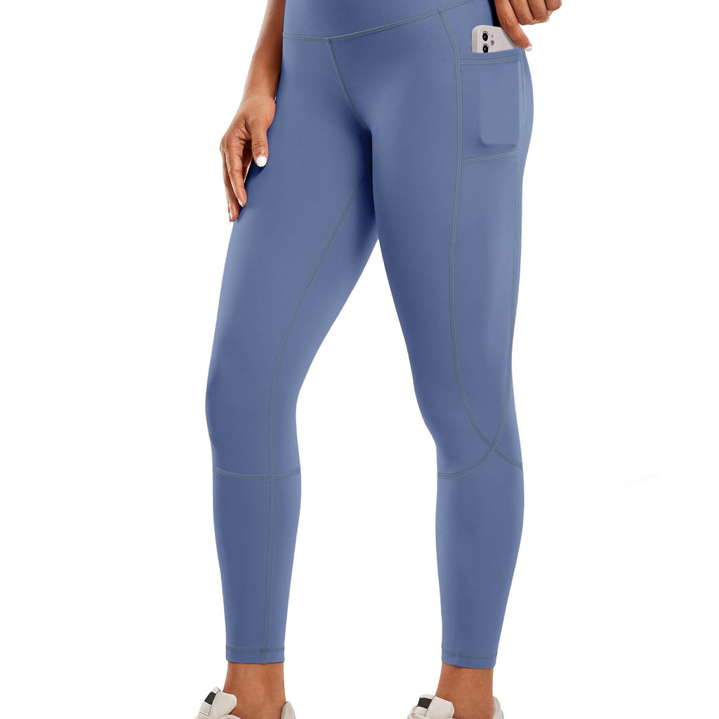 Valenzora | Schnelltrocknende Damen-Yogahose mit hoher Taille und Tasche