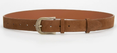 Valenzora | Brauner PU-Leder-Fashiongürtel