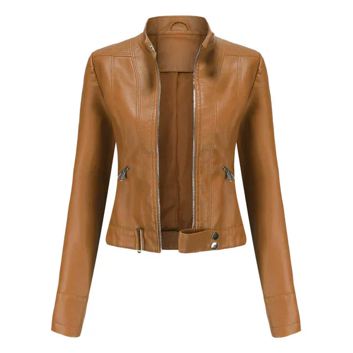 Valenzora | Elegante Lederjacke
