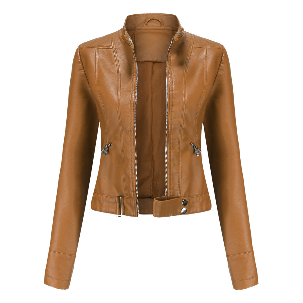Valenzora - Elegant leather jacket