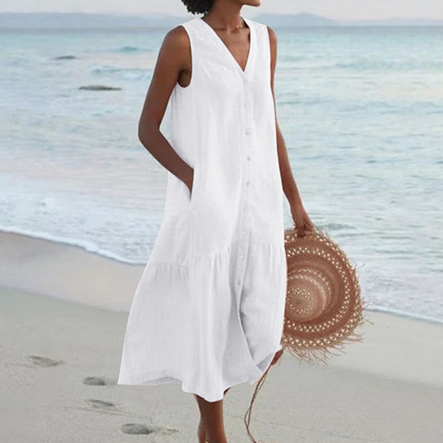 Valenzora | Elegantes Sommerkleid für den Urlaub
