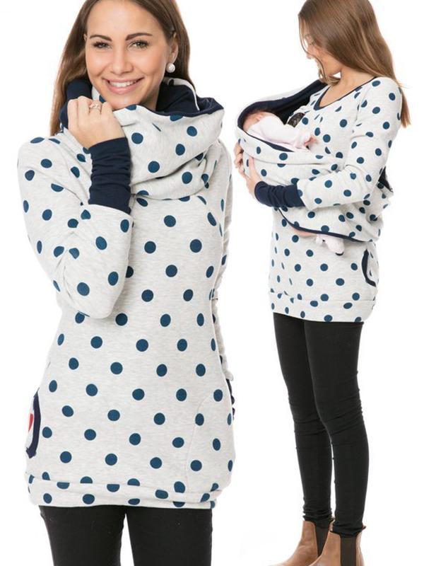 Valenzora | Mutterschafts-Chaps, Krankenschwestern-Sweatshirts, Blumenmuster, Taschen, Reißverschluss, Stillkleidung