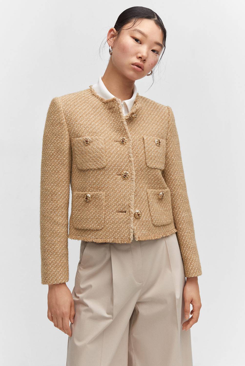 Valenzora | Short tweed jacket