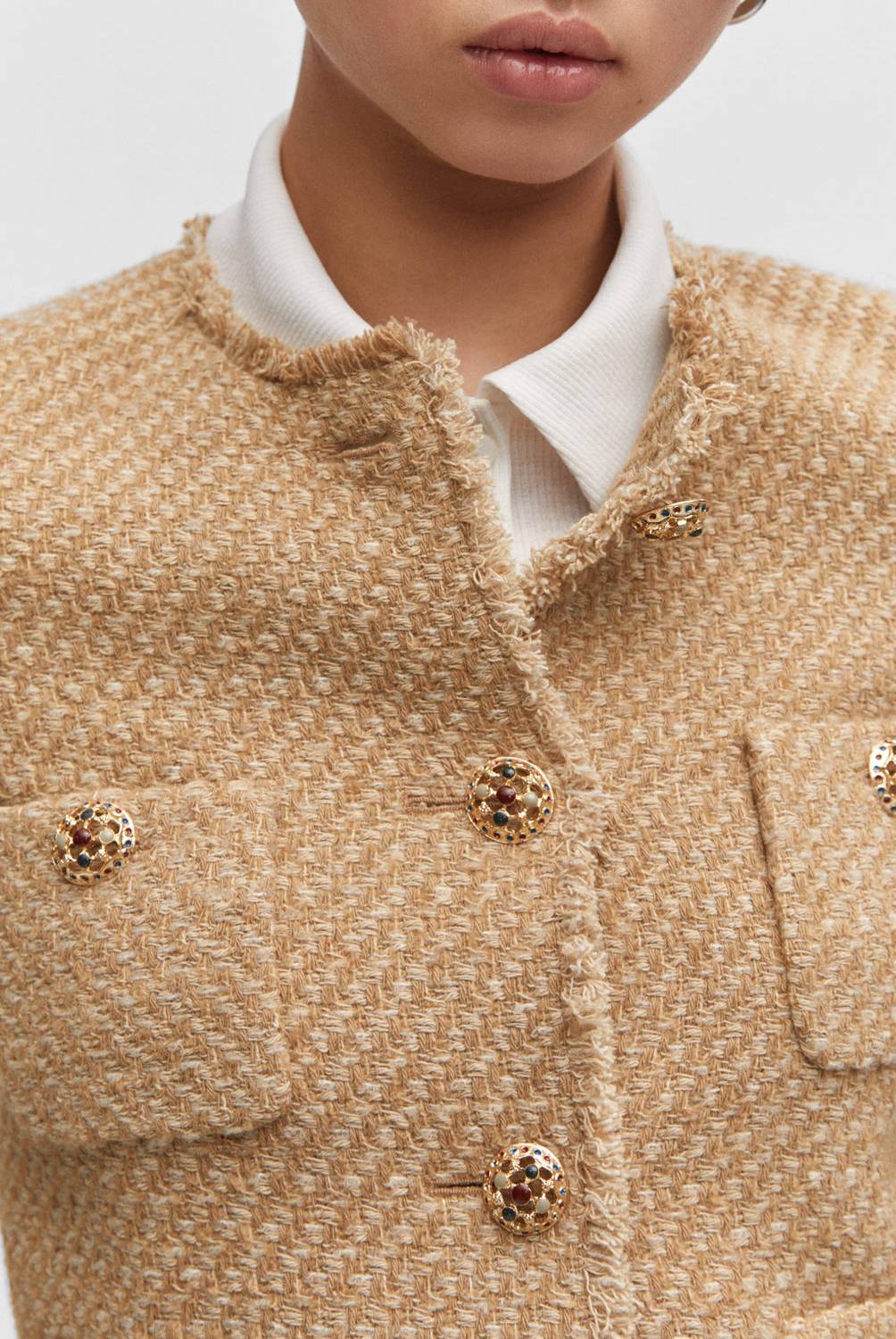 Valenzora | Short tweed jacket