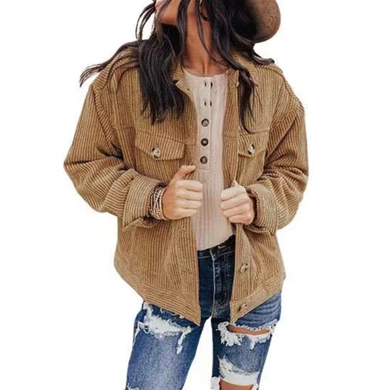 Valenzora | Modische Oversize-Hemdjacke