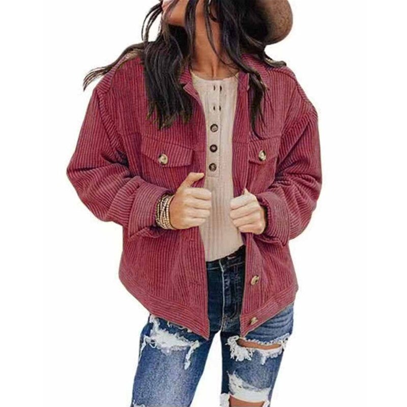 Valenzora | Modische Oversize-Hemdjacke