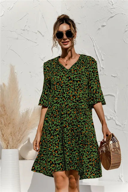 Valenzora | Vibrant Floral Summer Dress