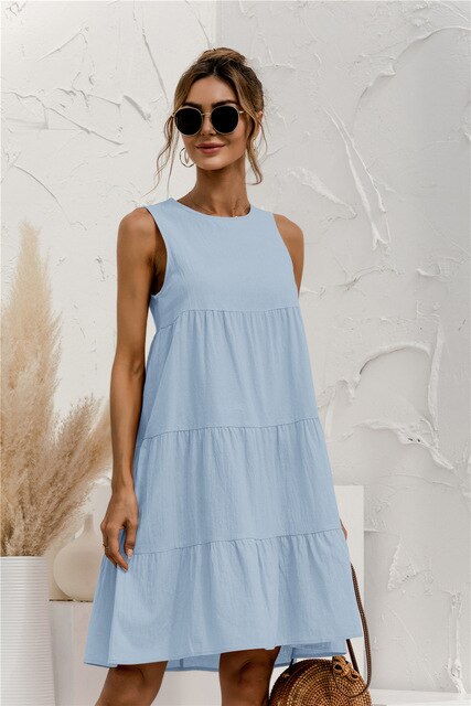 Valenzora - O-neck sleeveless