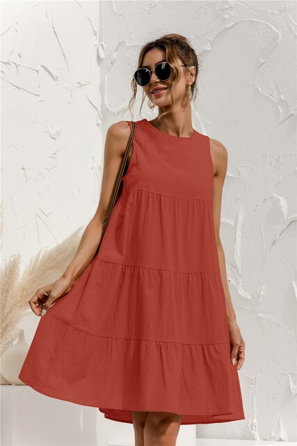 Valenzora - O-neck sleeveless