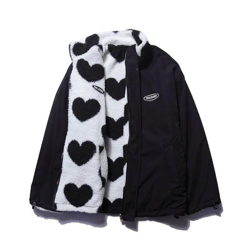 Valenzora | Double-sided heart coat | Unique collection