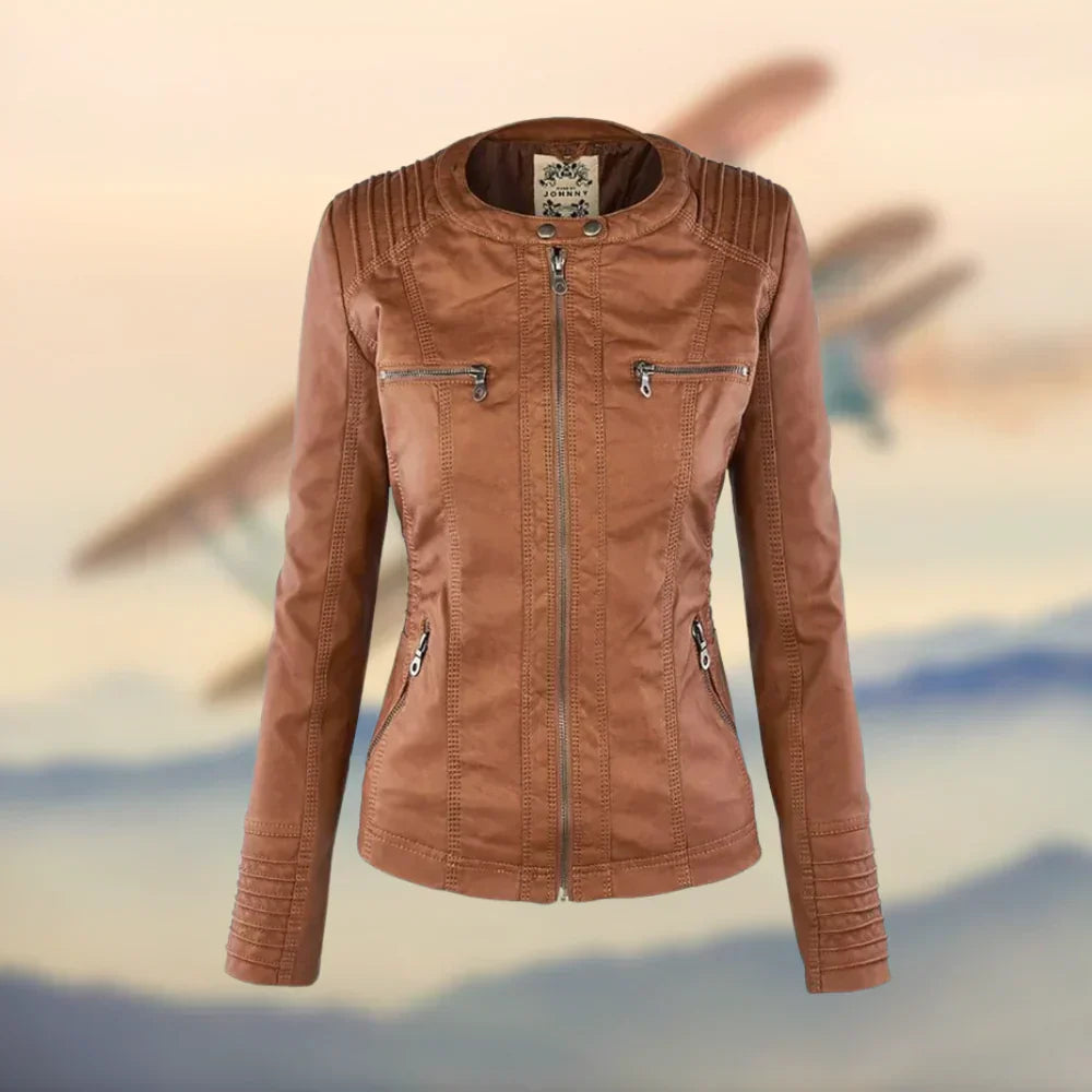 Valenzora | Handgemachte italienische Lederjacke