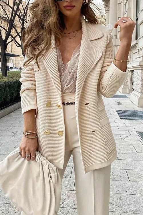 Valenzora | Rosiedress Fashion Lapel Button Cardigans with Pockets