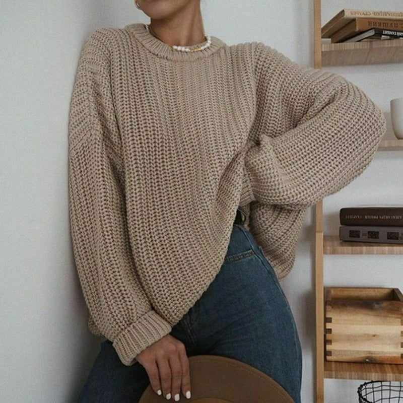 Valenzora | Casual, firm knit sweater