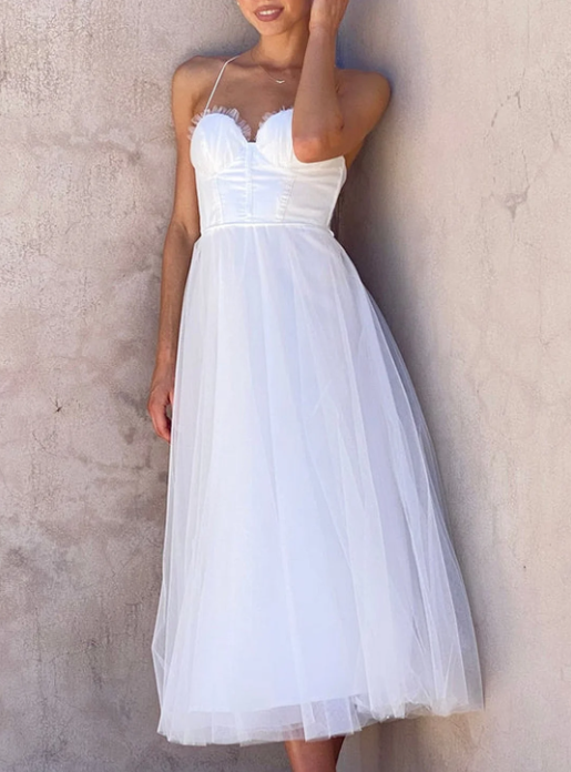 Valenzora | Ärmelloses Midikleid