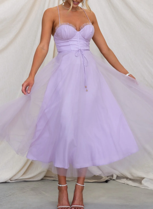 Valenzora | Ärmelloses Midikleid