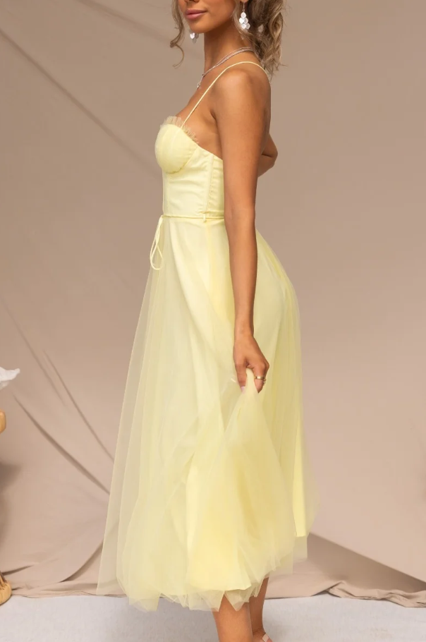 Valenzora | Ärmelloses Midikleid