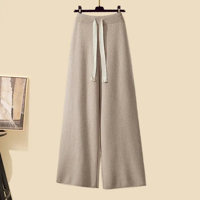 Valenzora | Elegant 3-piece roll-neck sweater set for women