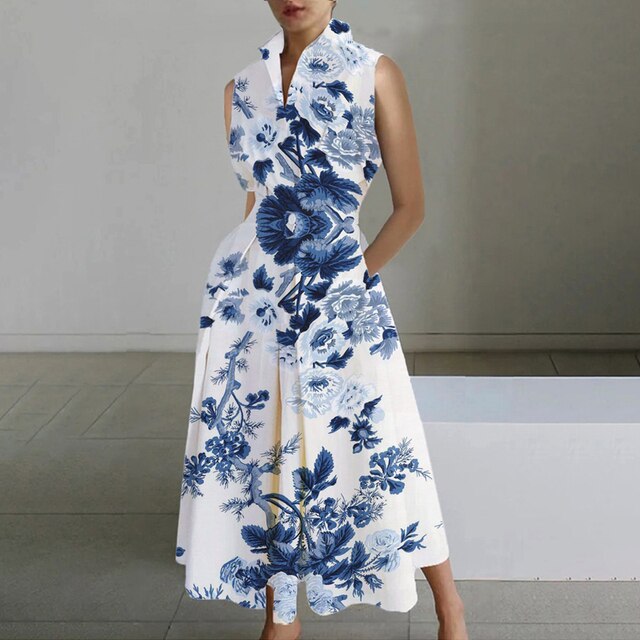 Valenzora | Elegant short-sleeved dress