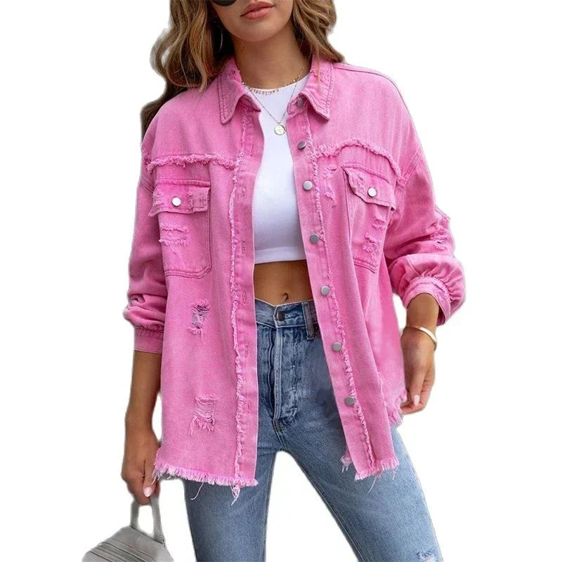 Valenzora | Stylische lässige Jeansjacke