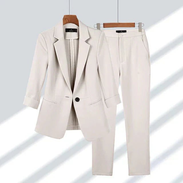 Valenzora | Blazer und Hosen-Set Stilvoll