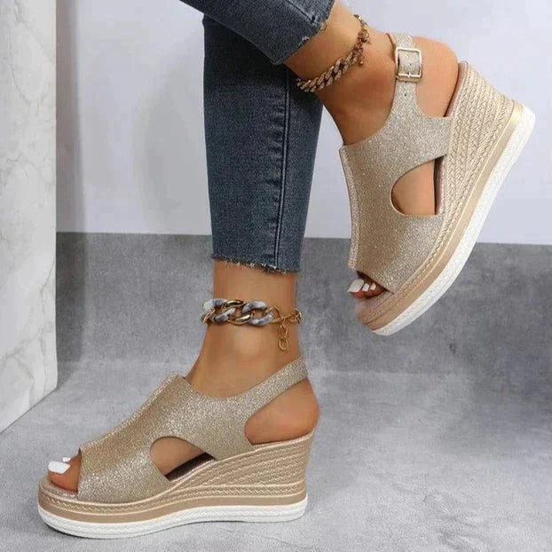 Valenzora | Orthopädische Keilsandalen für den Sommer