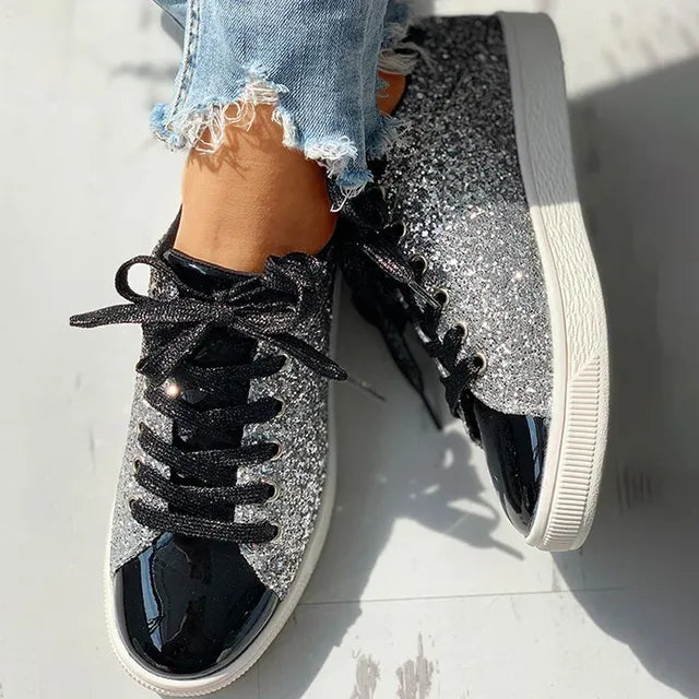 Valenzora | Luxury casual women's shoes with sequins