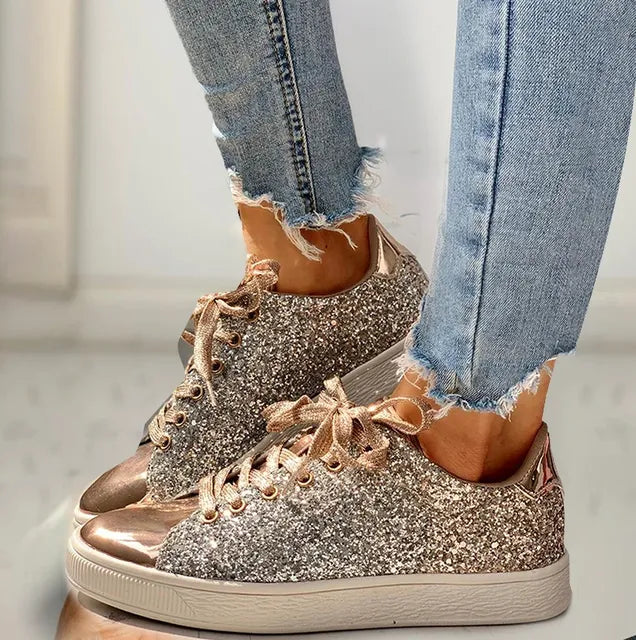 Valenzora | Luxury casual women's shoes with sequins