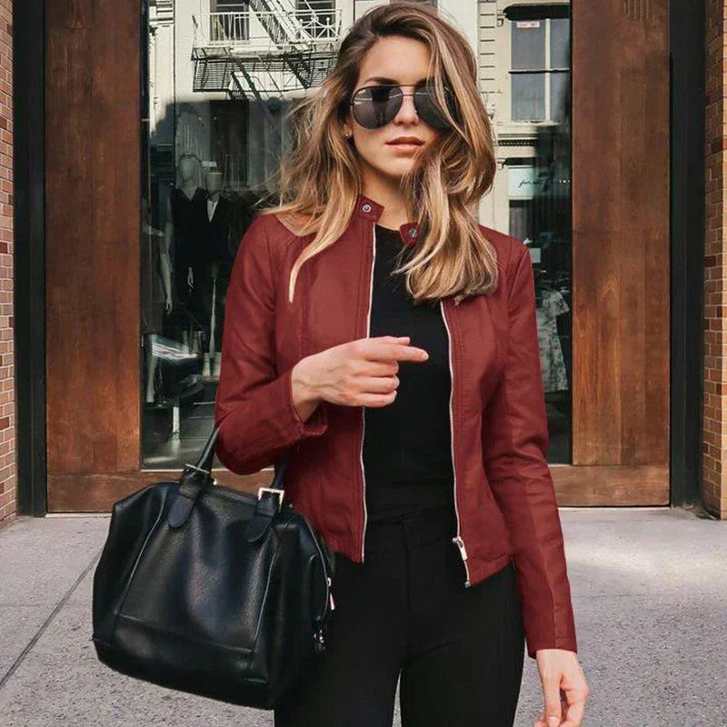 Valenzora - Classic Warm Zip-Up Jacket