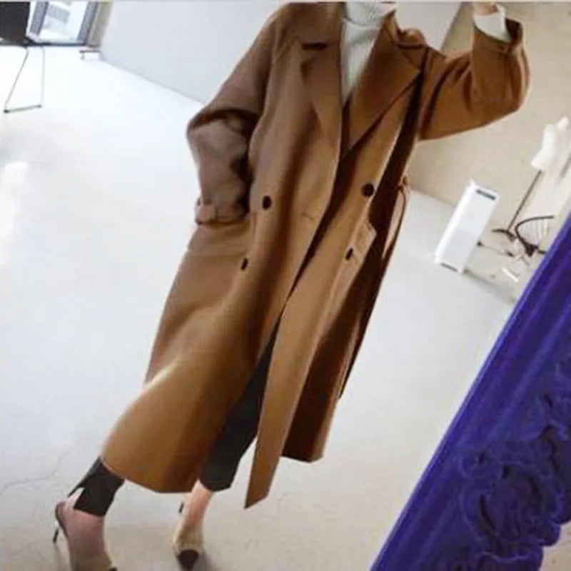 Women's wool autumn/winter coat