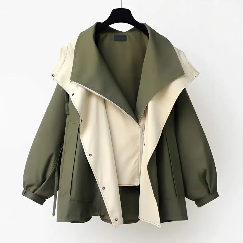 Valenzora | Stylischer wasserabweisender Trenchcoat