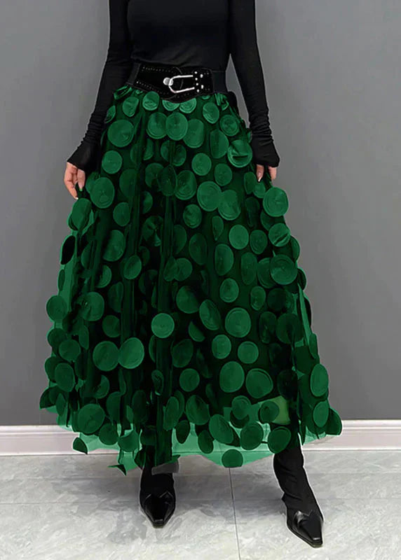 Valenzora - Elegant polka dot skirt