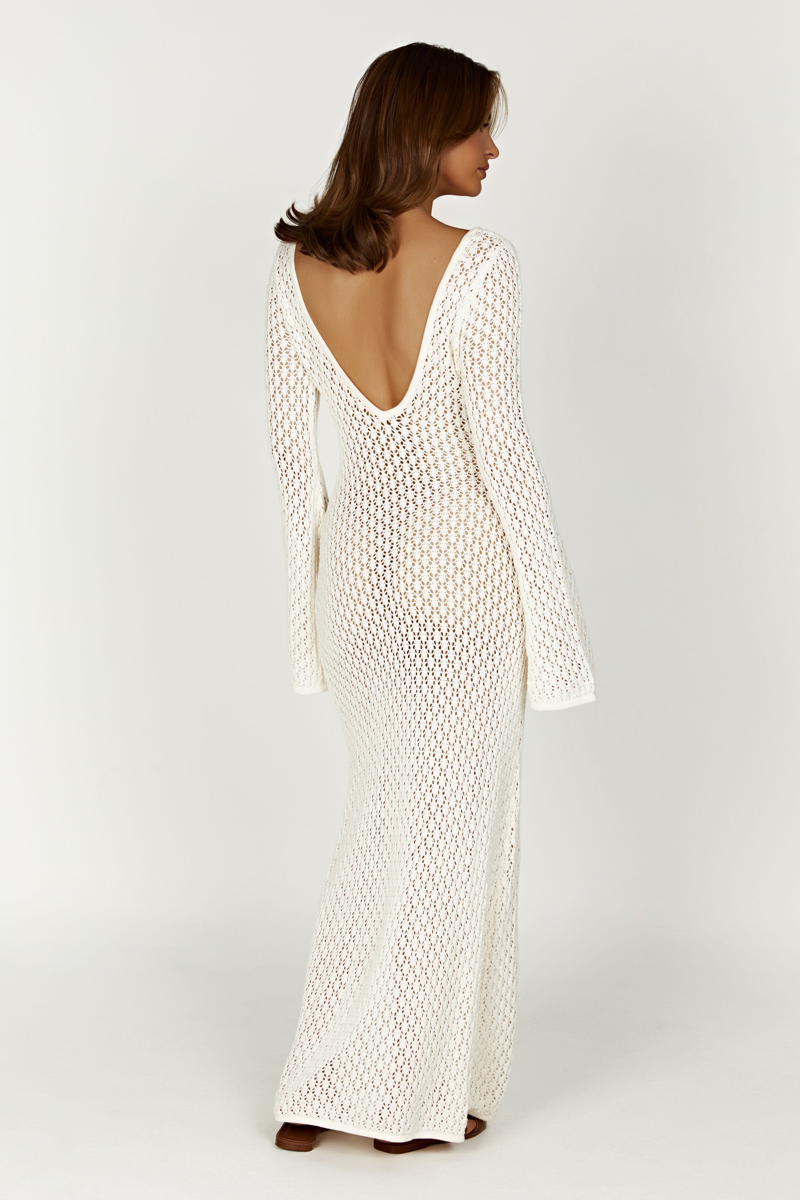 Valenzora | Luftiges Strandkleid aus Strick