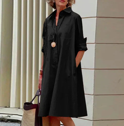 Valenzora | Hemdblusenkleid für Damen