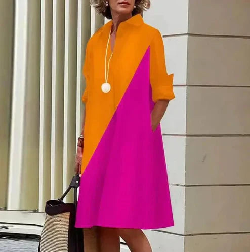 Valenzora | Hemdblusenkleid für Damen