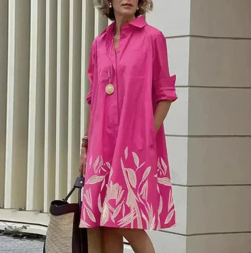 Valenzora | Hemdblusenkleid für Damen