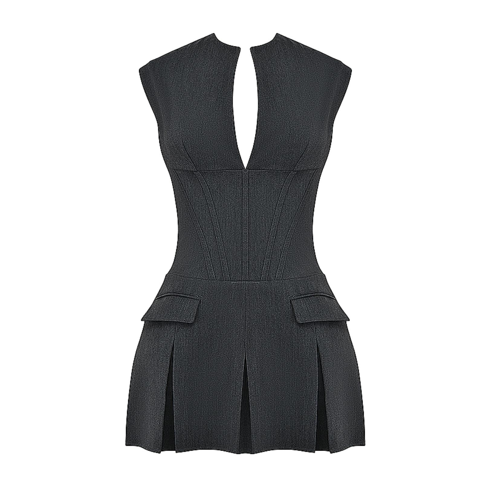 Valenzora | Minikleid mit Korsett und Faltenrock für Damen