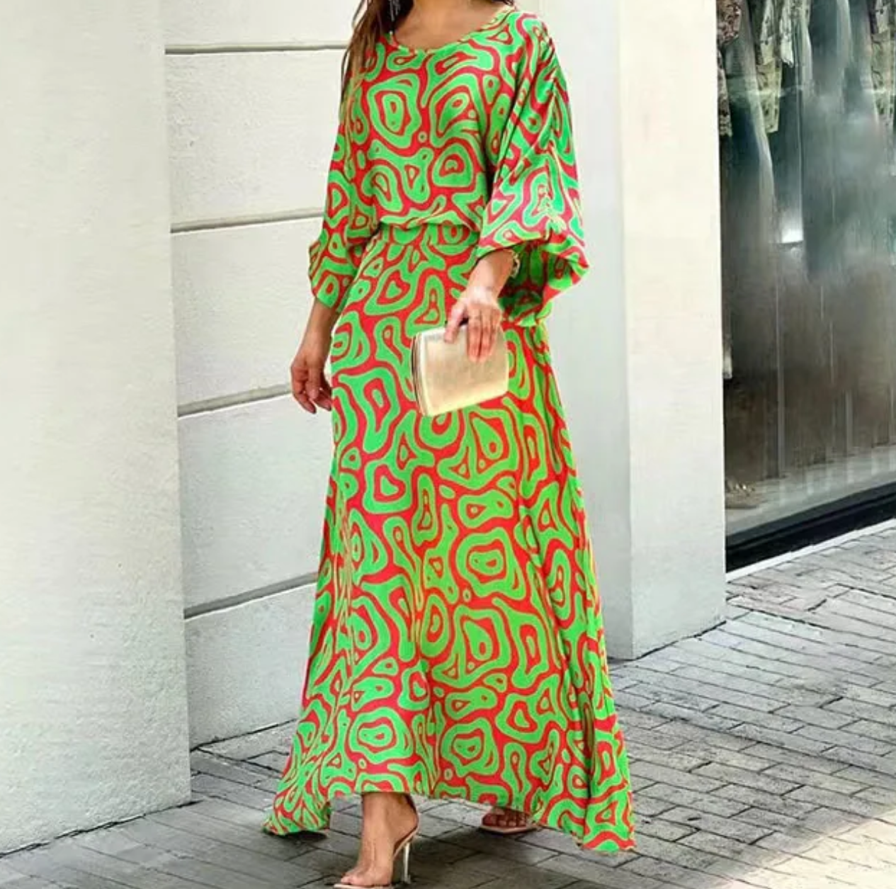 Valenzora | Summer Dress Sleeveless Round Neck Elegant Lightweight Dress